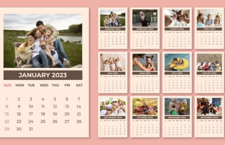 Tisk koledarjev je lahko odlično novoletno darilo